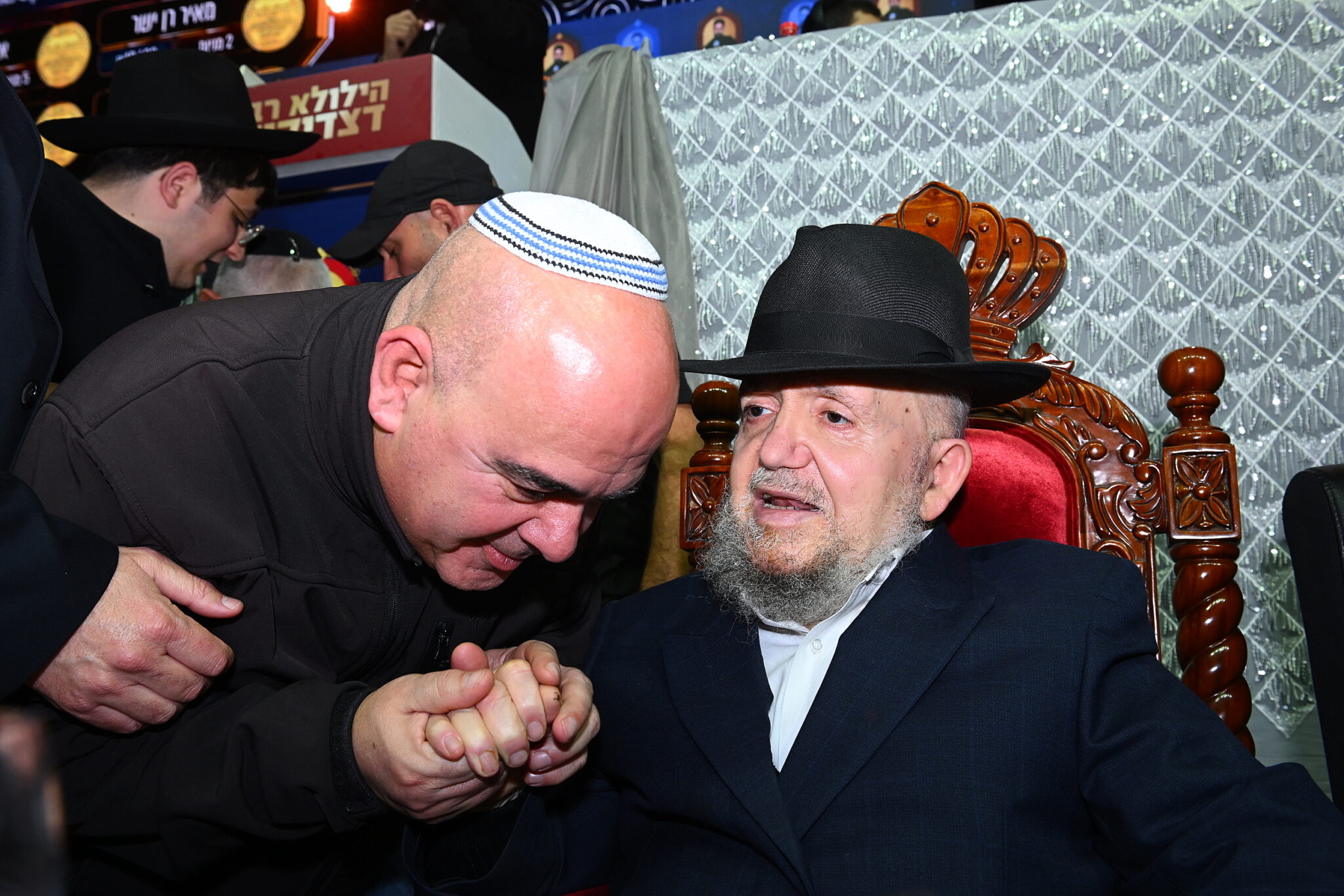 גלריה מרהיבה מהילולת הענק של 'כסא רחמים'