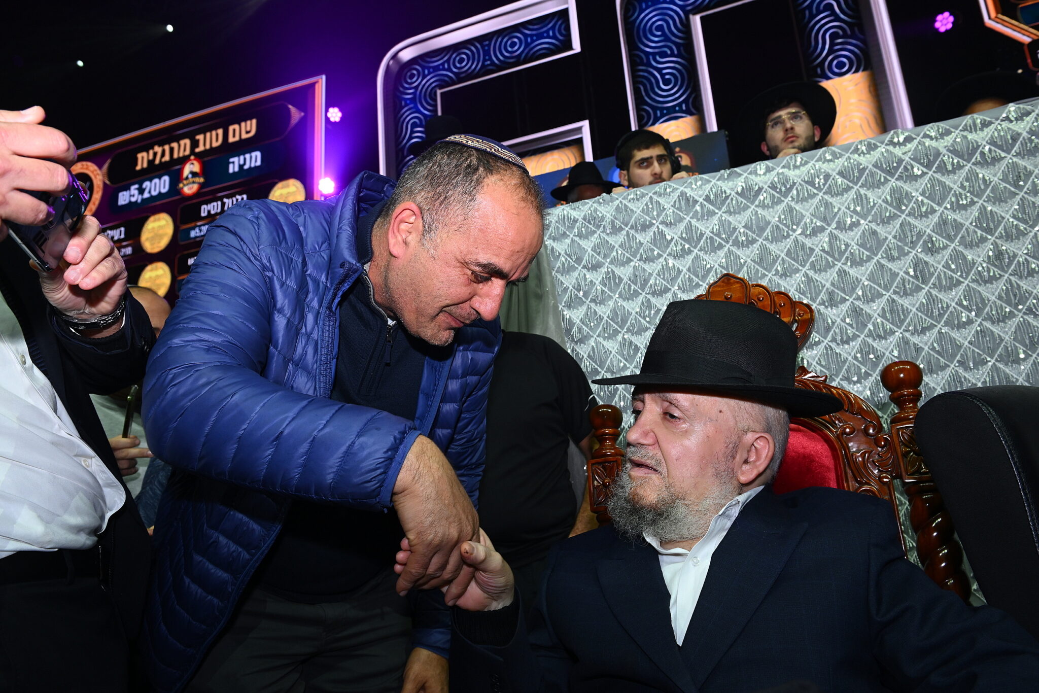 גלריה מרהיבה מהילולת הענק של 'כסא רחמים'