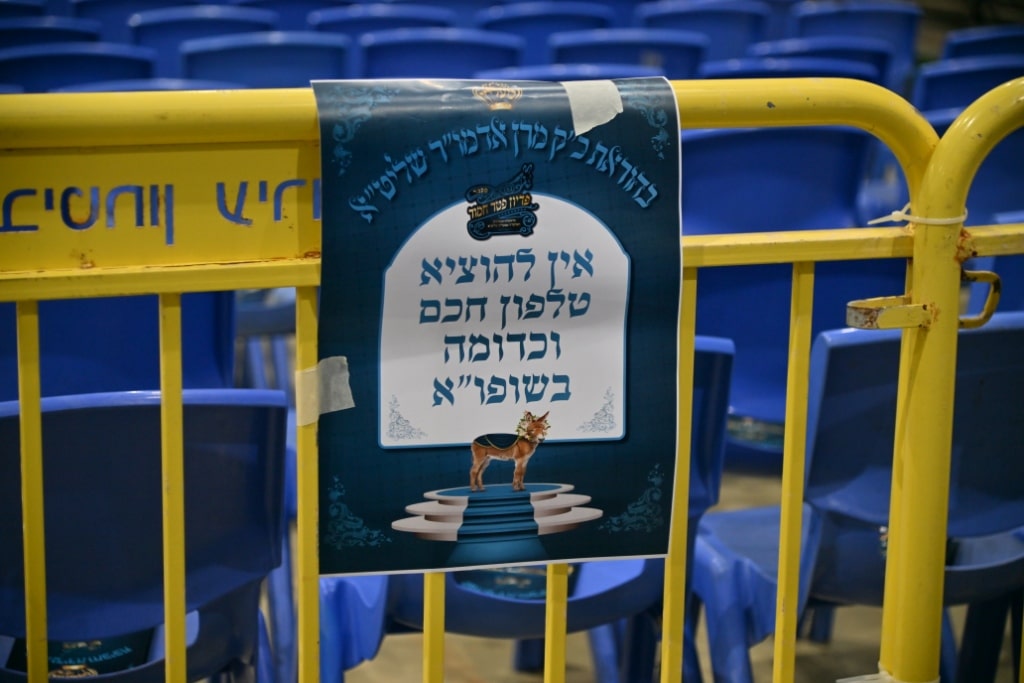 הרבי פרץ בבכי: מעמד פדיון פטר חמור במעליץ