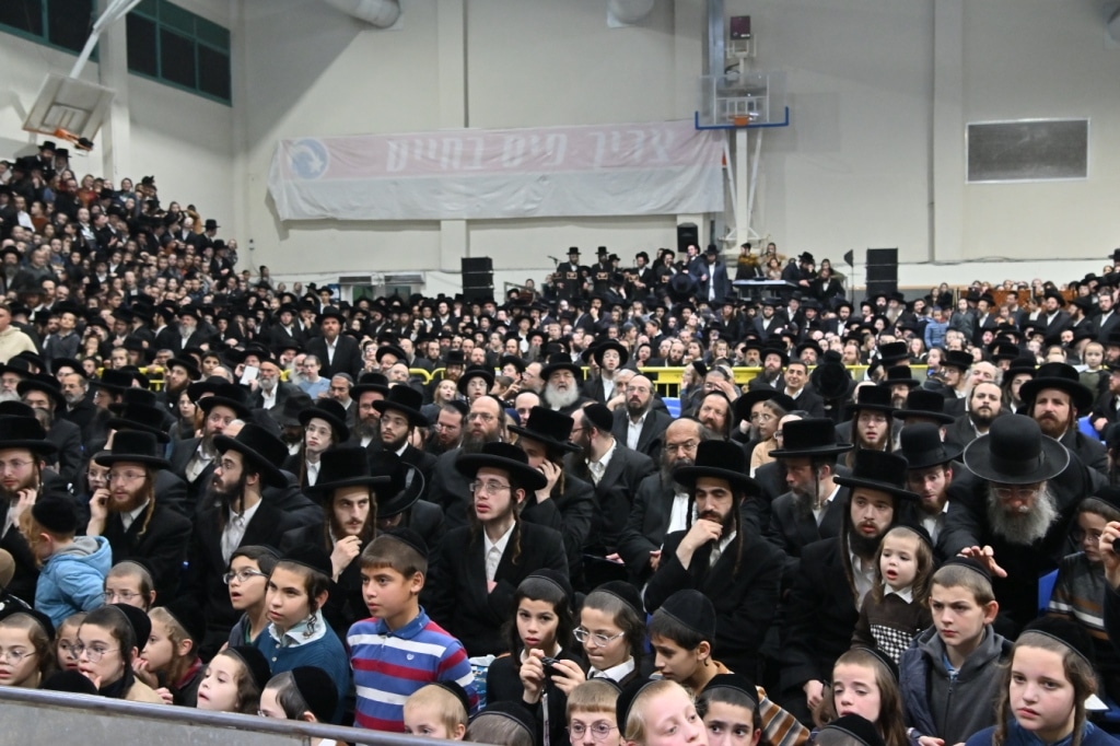 הרבי פרץ בבכי: מעמד פדיון פטר חמור במעליץ