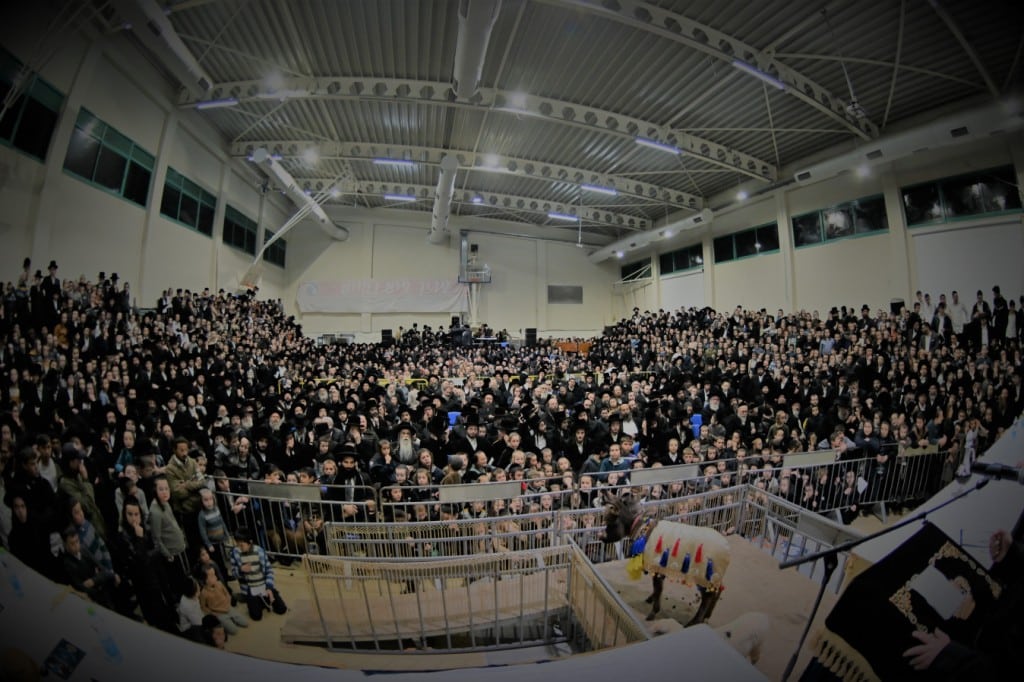 הרבי פרץ בבכי: מעמד פדיון פטר חמור במעליץ