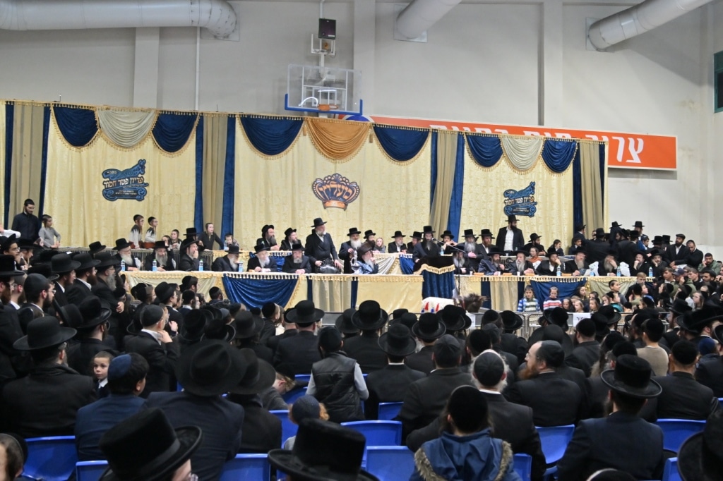 הרבי פרץ בבכי: מעמד פדיון פטר חמור במעליץ