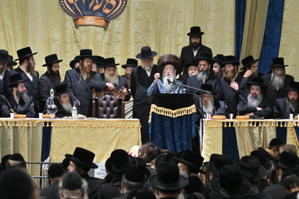 הרבי פרץ בבכי: מעמד פדיון פטר חמור במעליץ