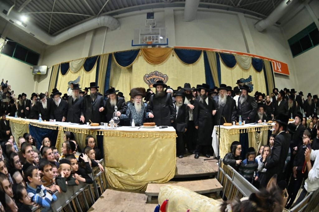 הרבי פרץ בבכי: מעמד פדיון פטר חמור במעליץ