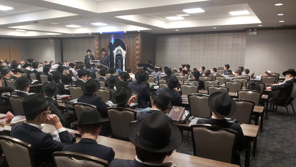 הביקור של הרבי מקאליב בשיקגו