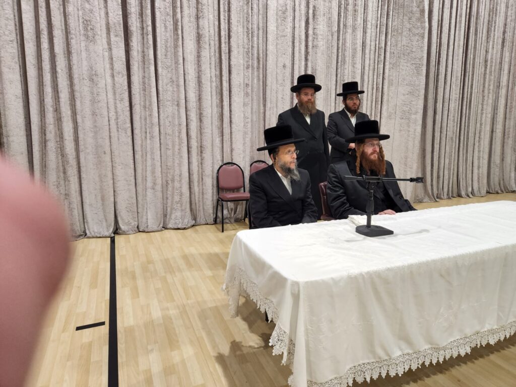 הביקור של הרבי מקאליב בשיקגו