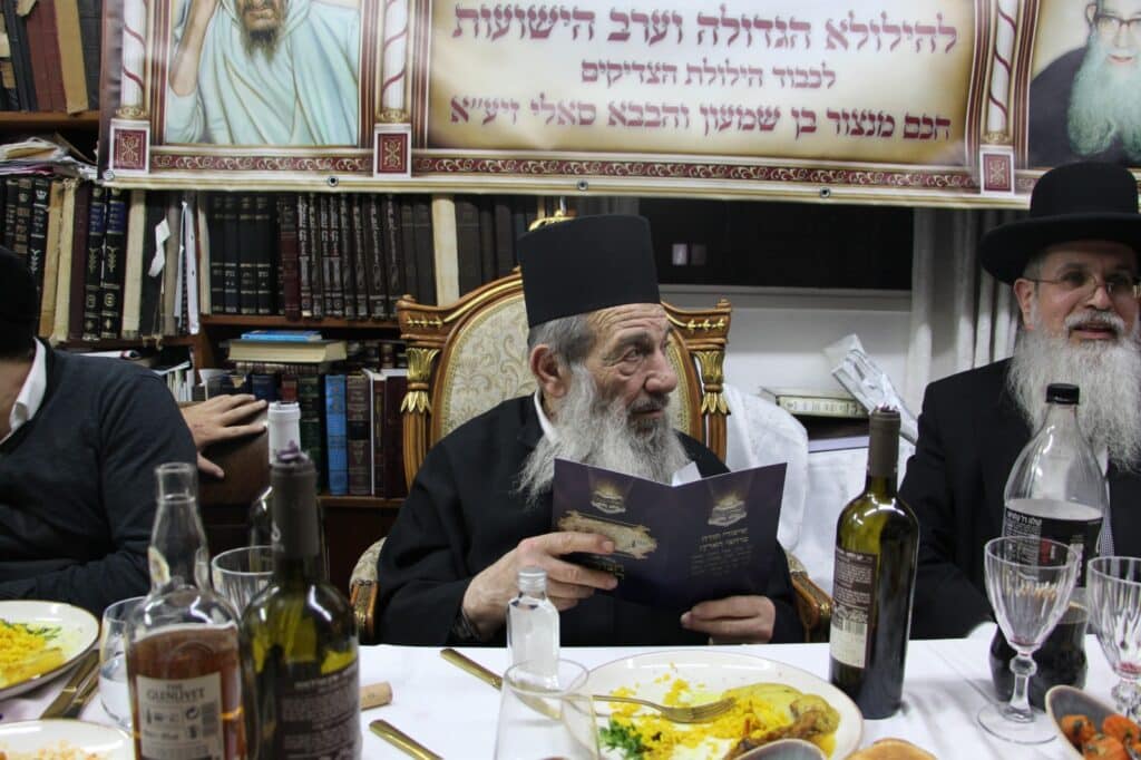 נכד הבבא סאלי חגג את ההילולא בבית המקובל