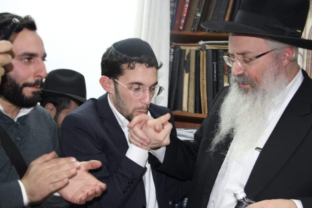 נכד הבבא סאלי חגג את ההילולא בבית המקובל