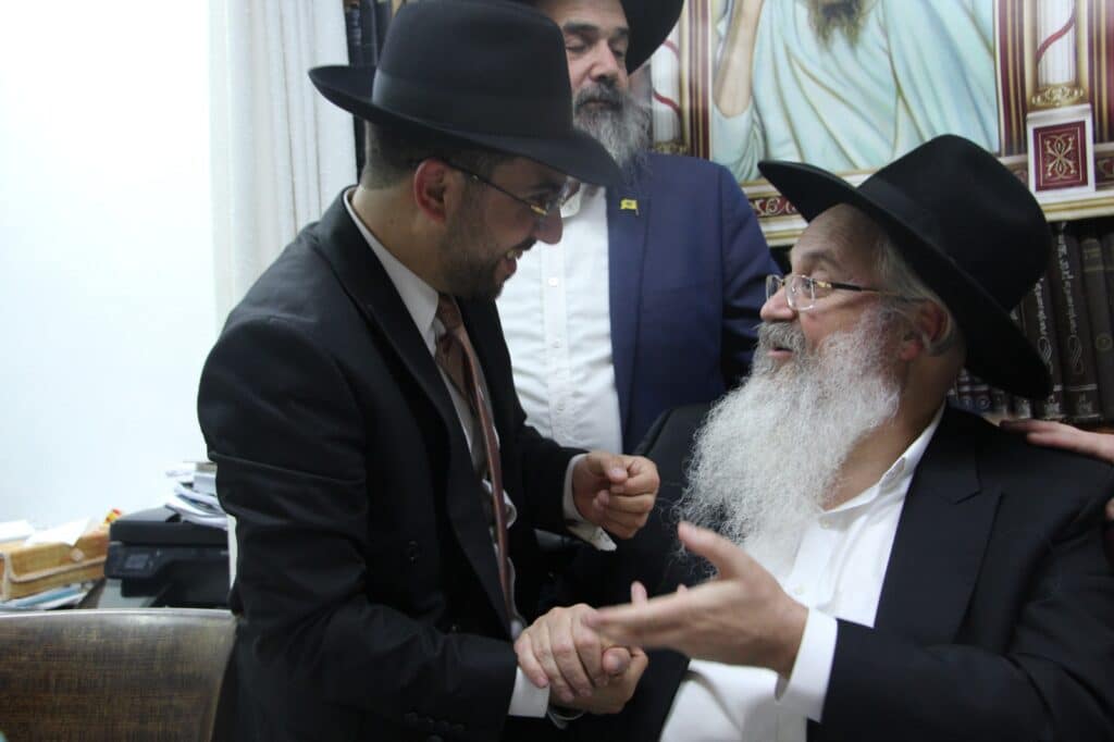 נכד הבבא סאלי חגג את ההילולא בבית המקובל