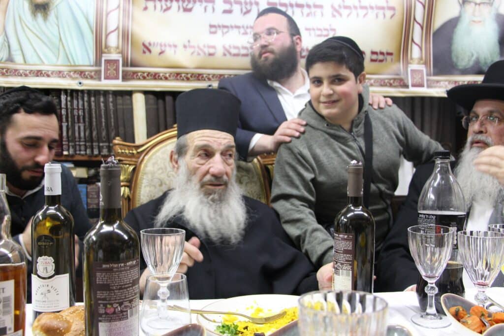 נכד הבבא סאלי חגג את ההילולא בבית המקובל