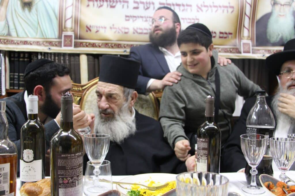 נכד הבבא סאלי חגג את ההילולא בבית המקובל