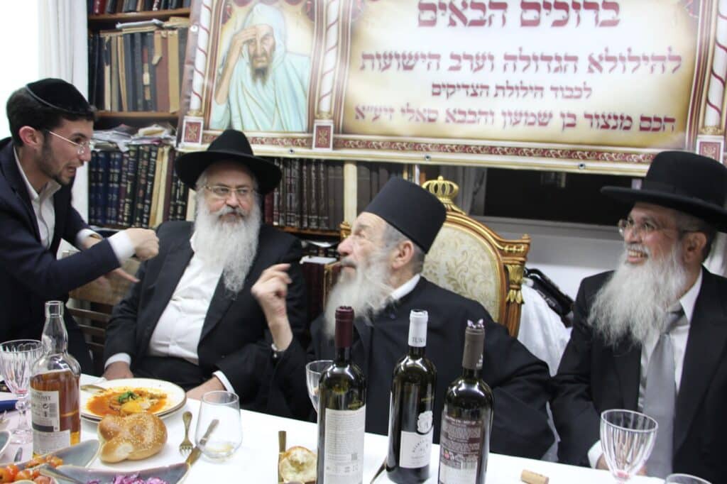 נכד הבבא סאלי חגג את ההילולא בבית המקובל