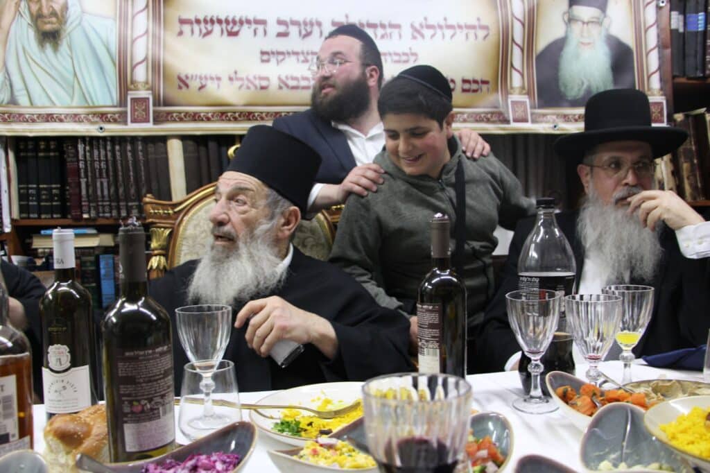 נכד הבבא סאלי חגג את ההילולא בבית המקובל