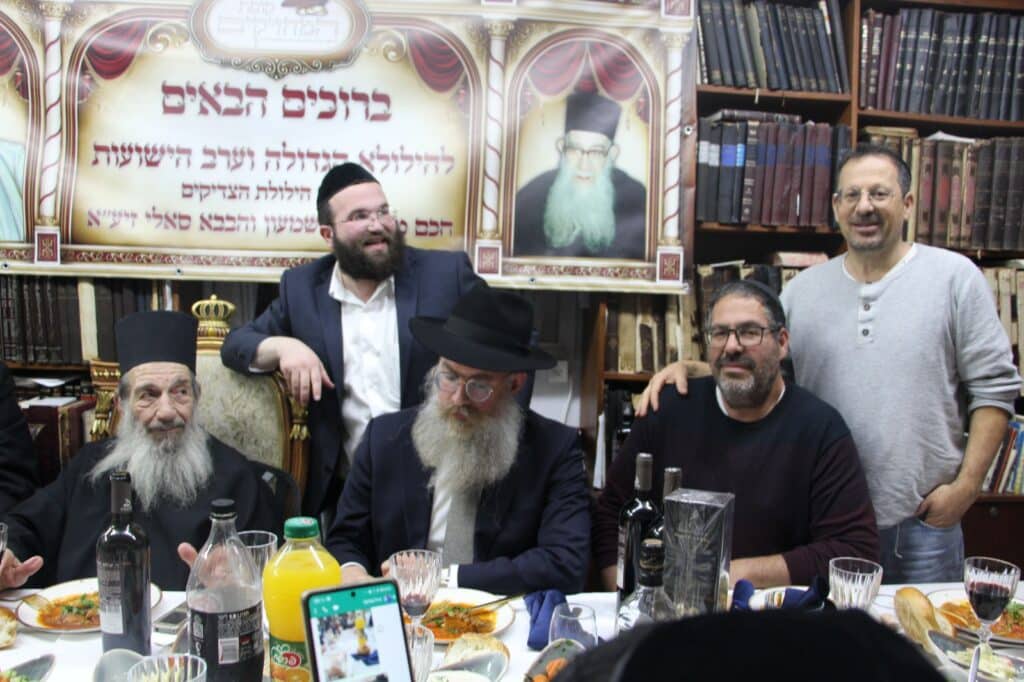 נכד הבבא סאלי חגג את ההילולא בבית המקובל