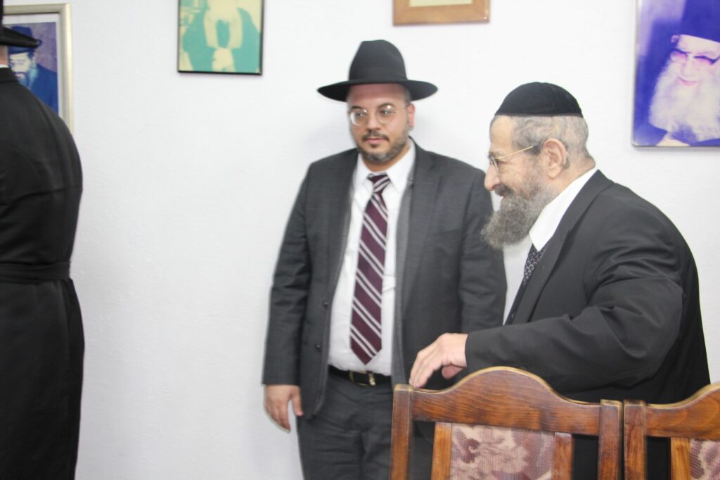 רבני בני ברק בכינוס בביתו של הרב הספרדי