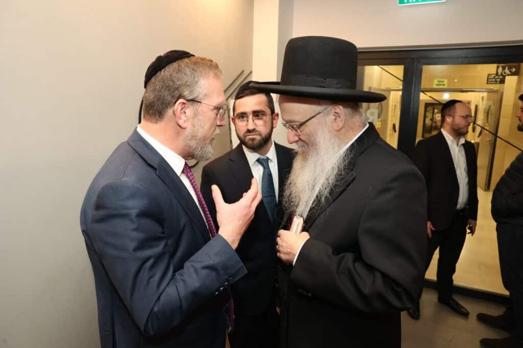 במעמד רבנים ואישי ציבור: הושקה החברה לדוברי האנגלית