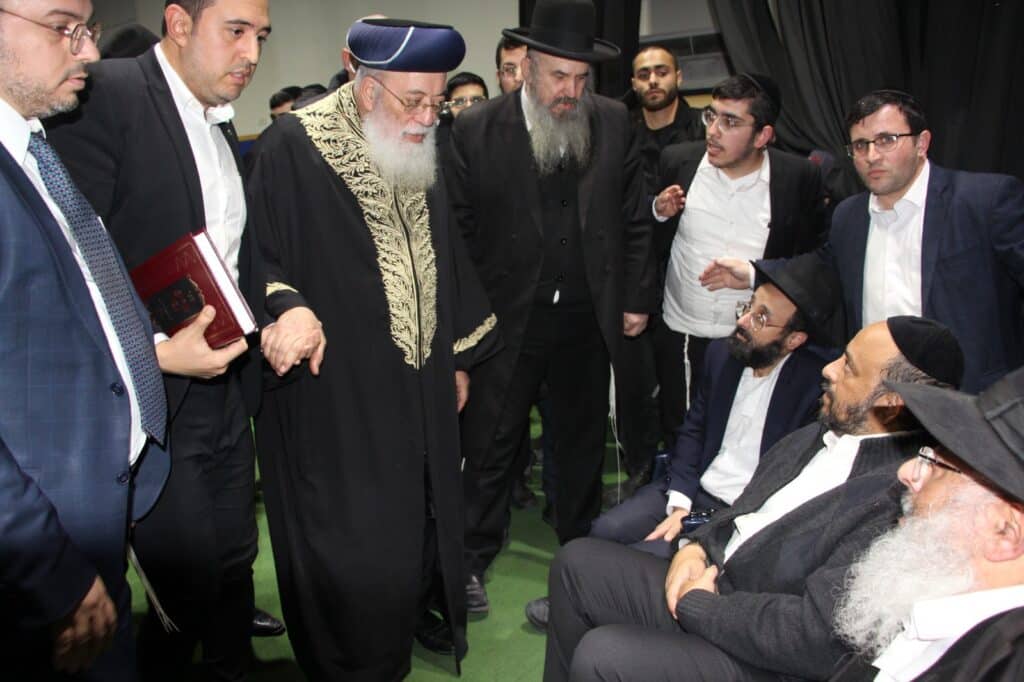 תיעוד: עצרת מספד לגר"ש בעדני זצ"ל