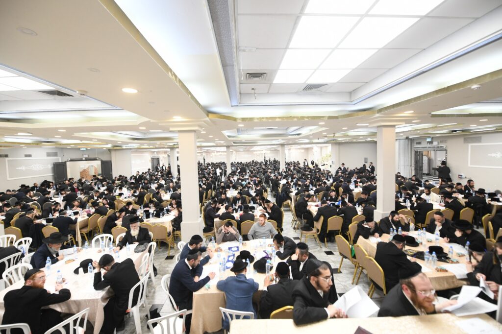 1,200 אברכים נבחנו על נטילת ידיים