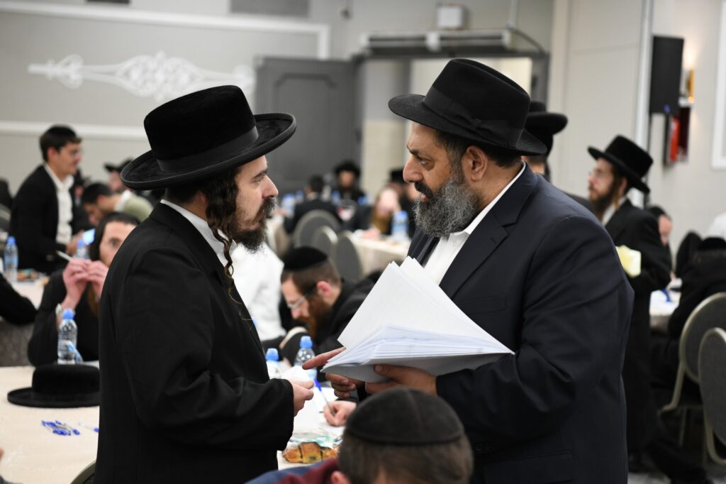 1,200 אברכים נבחנו על נטילת ידיים