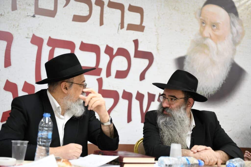 1,200 אברכים נבחנו על נטילת ידיים