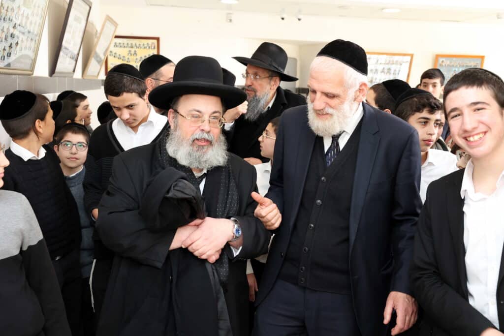 שבוע לפיגוע: גדולי התורה חיזקו את ילדי הת"ת בנווה יעקב