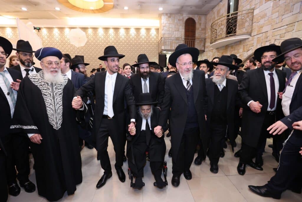 בן זקוניו של ראש הישיבה שנפטר בפתאומיות - התחתן 