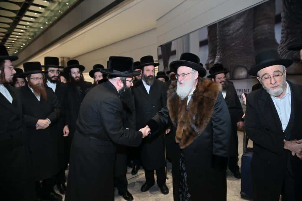 לונדון התרגשה: ביקור הבזק של האדמו"ר מויז'ניץ