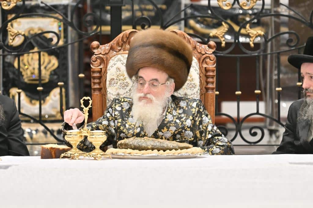 גלריה: ט"ו בשבט בחצר הקודש ויז'ניץ