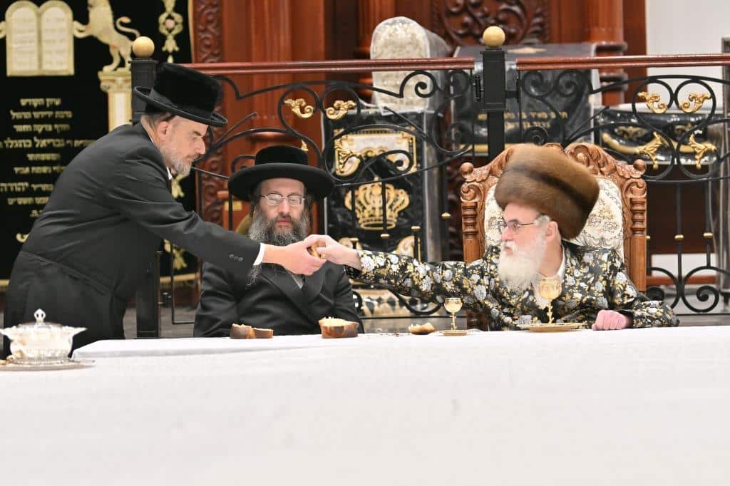 גלריה: ט"ו בשבט בחצר הקודש ויז'ניץ