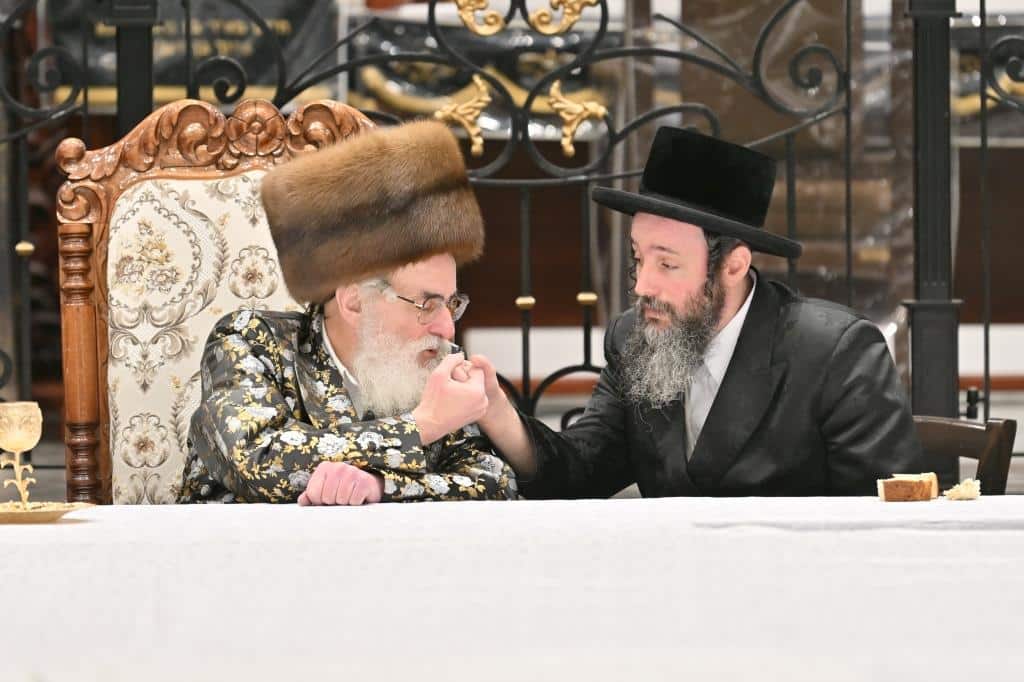 גלריה: ט"ו בשבט בחצר הקודש ויז'ניץ