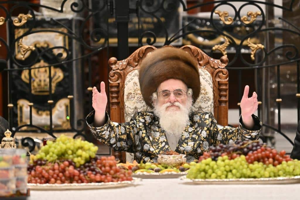 גלריה: ט"ו בשבט בחצר הקודש ויז'ניץ