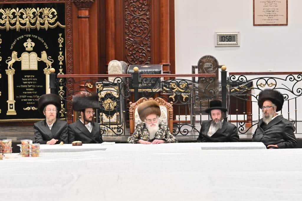 גלריה: ט"ו בשבט בחצר הקודש ויז'ניץ