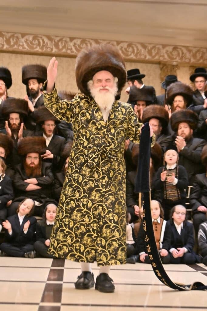 לונדון התרגשה: ביקור הבזק של האדמו"ר מויז'ניץ