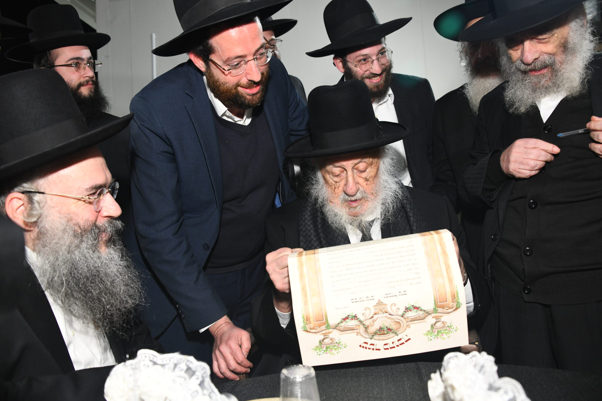 כל המי ומי בחתונת נכדת מרן שר התורה