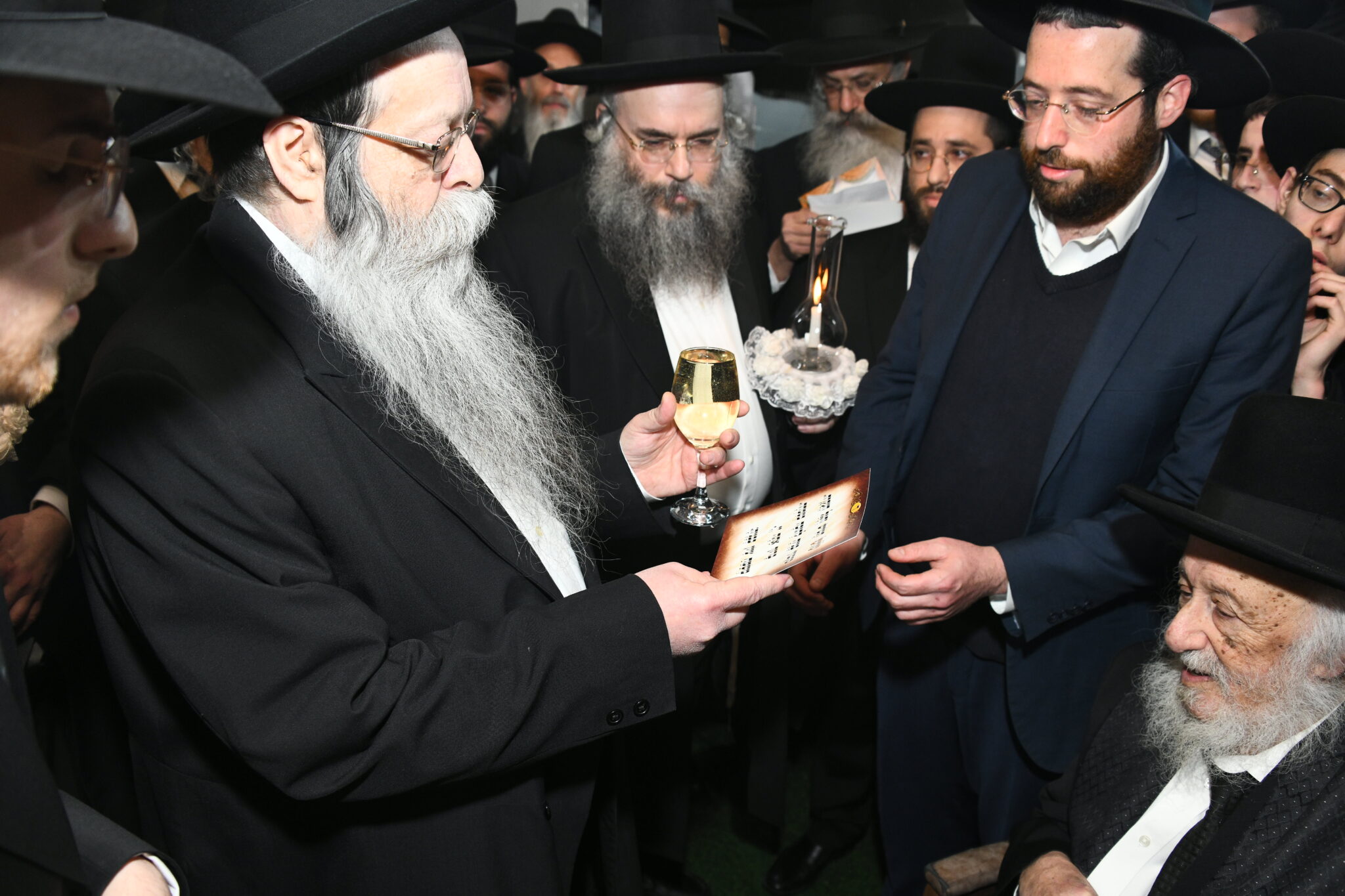 כל המי ומי בחתונת נכדת מרן שר התורה