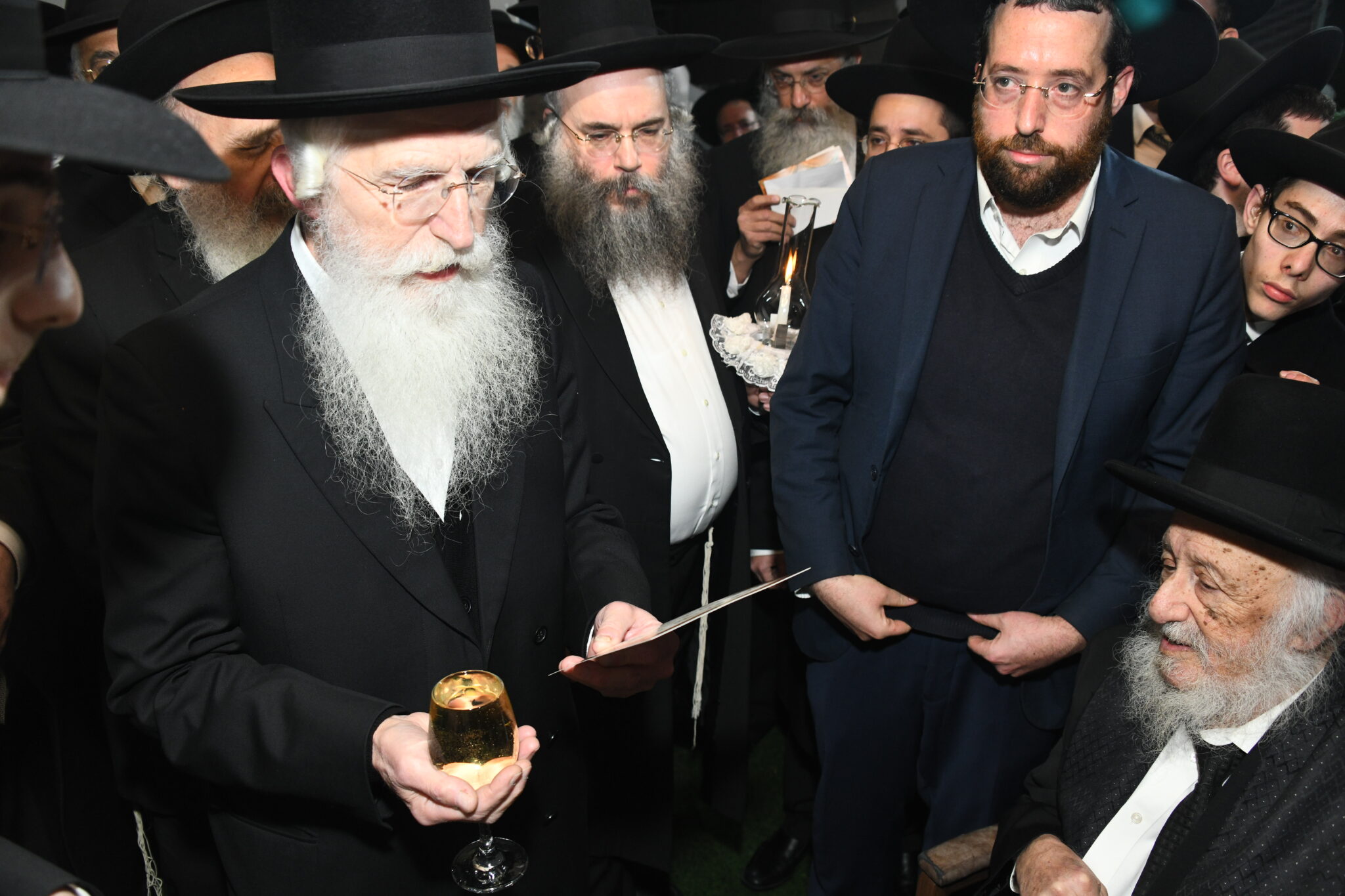 כל המי ומי בחתונת נכדת מרן שר התורה