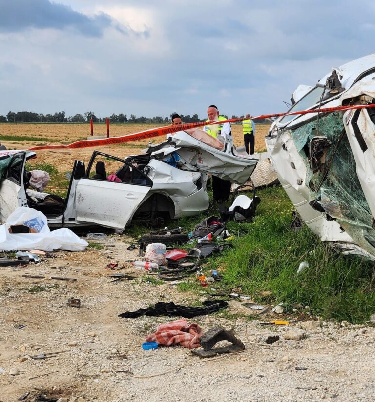 תאונה קטלנית בצומת אורים: 4 הרוגים בהם ילדים