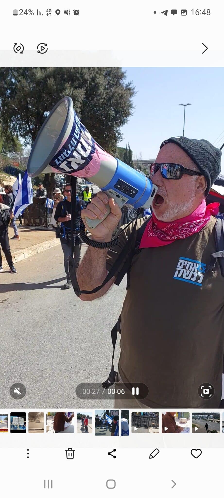 אכזבה בשמאל: ירידה דרמטית במספר המפגינים • צפו