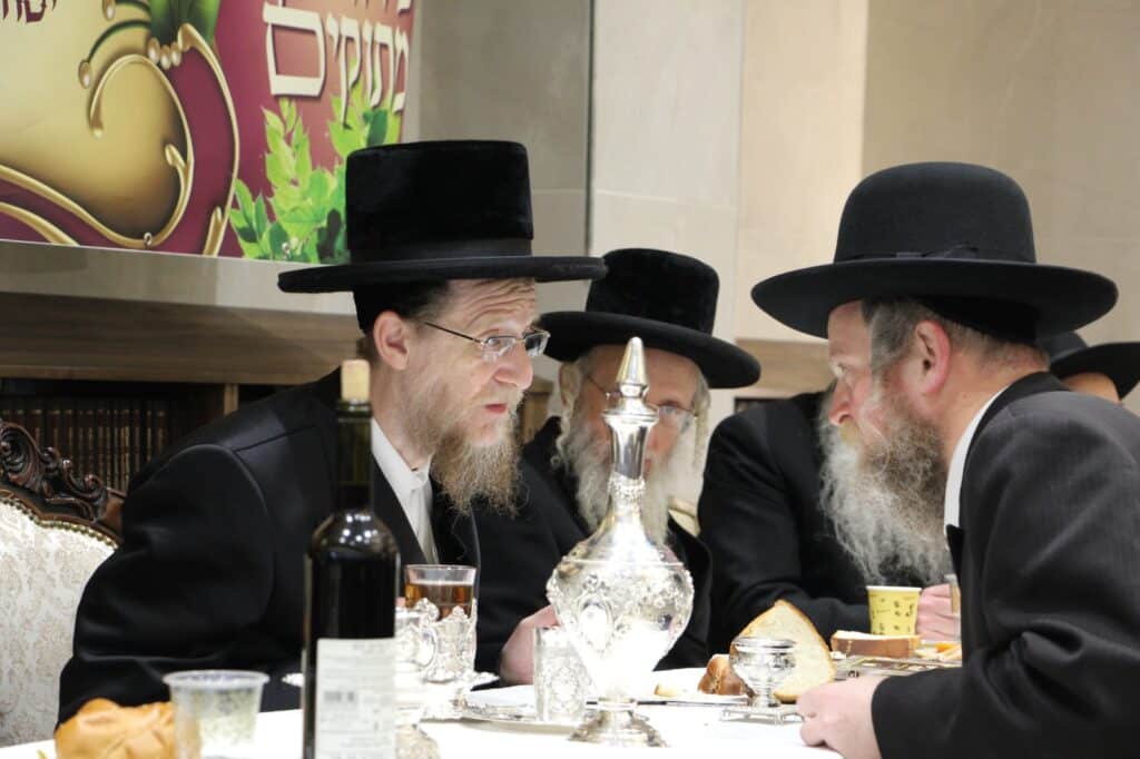 הרבי מאלכסנדר ערך טיש ט"ו בשבט