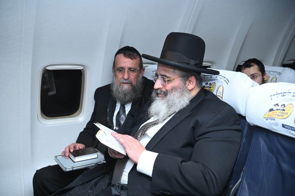 מסע הקודש של הגאון הצדיק רבי ישראל אברג'ל לפולין 