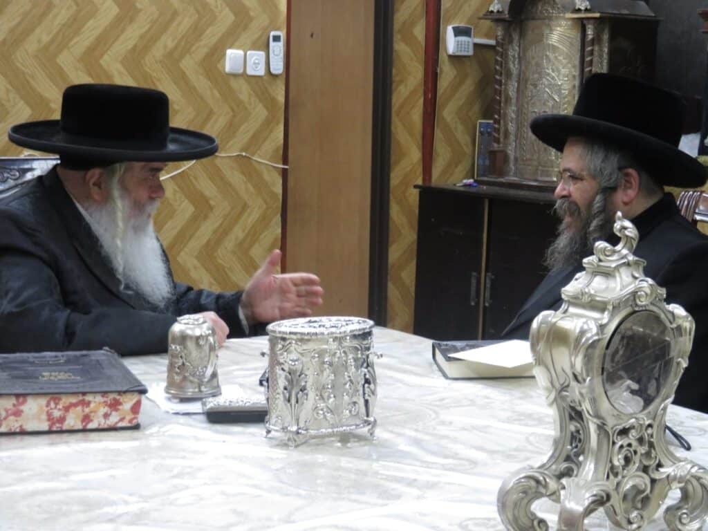 לקראת נישואי בתו: רבה של מירון ביקר אצל גדולי האדמו"רים והרבנים • גלריה
