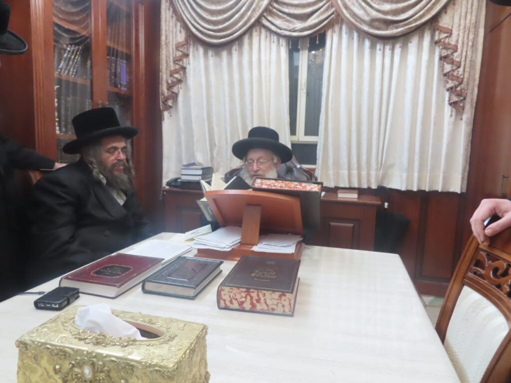 לקראת נישואי בתו: רבה של מירון ביקר אצל גדולי האדמו"רים והרבנים • גלריה
