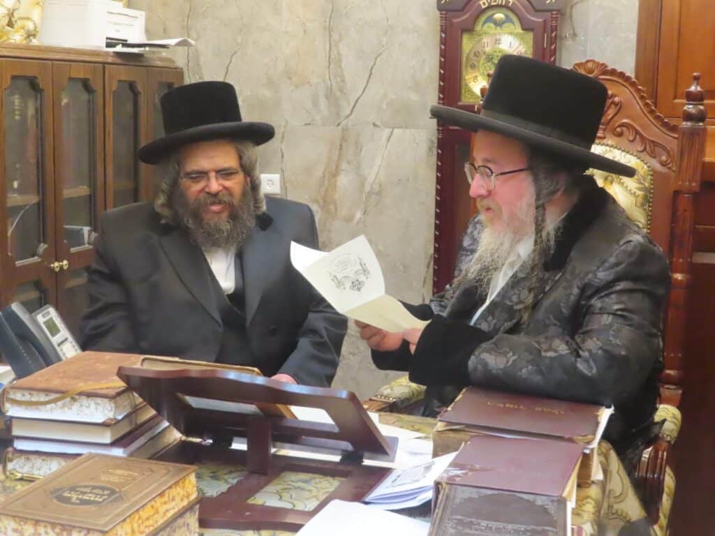 לקראת נישואי בתו: רבה של מירון ביקר אצל גדולי האדמו"רים והרבנים • גלריה