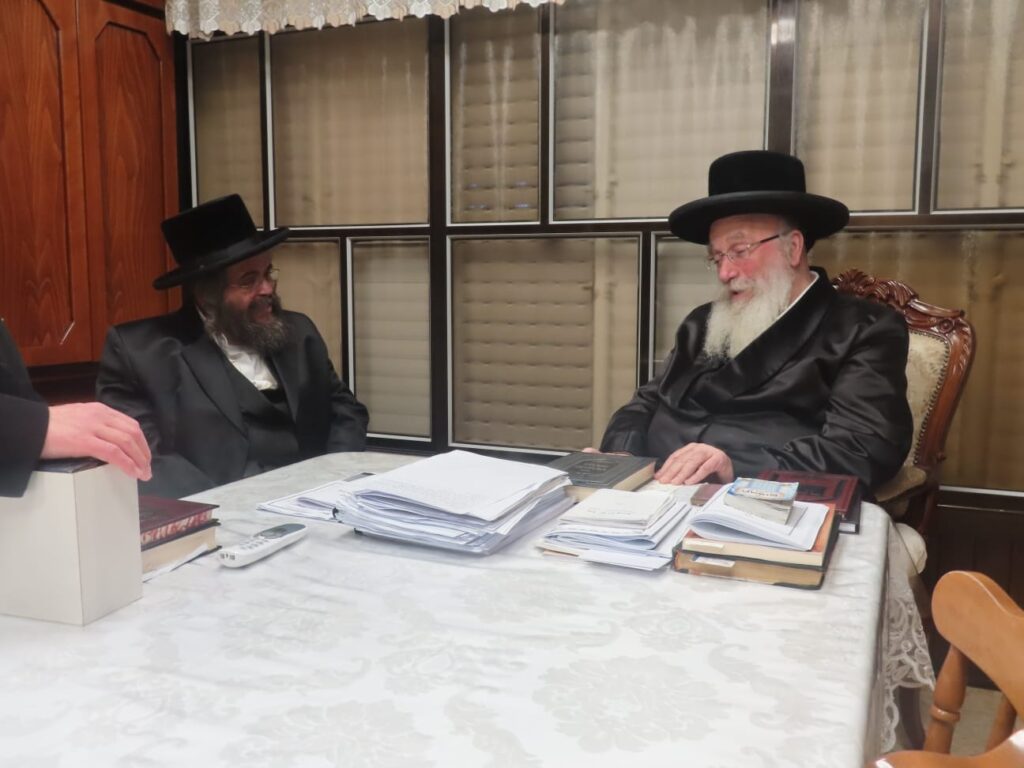 לקראת נישואי בתו: רבה של מירון ביקר אצל גדולי האדמו"רים והרבנים • גלריה