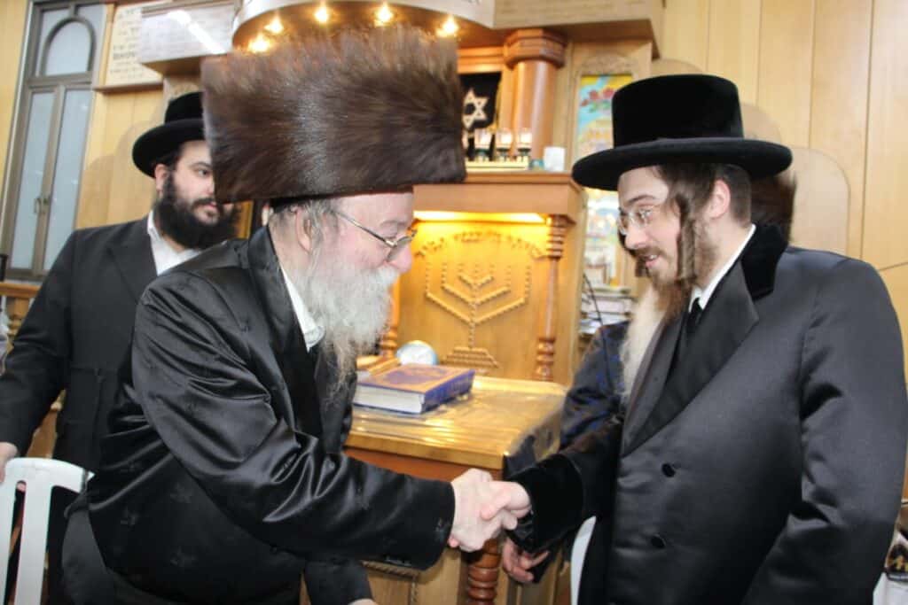 שבע ברכות לנכד האדמו"ר מגרליץ