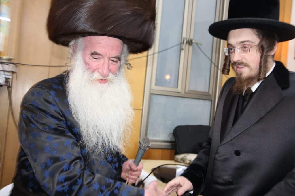 שבע ברכות לנכד האדמו"ר מגרליץ