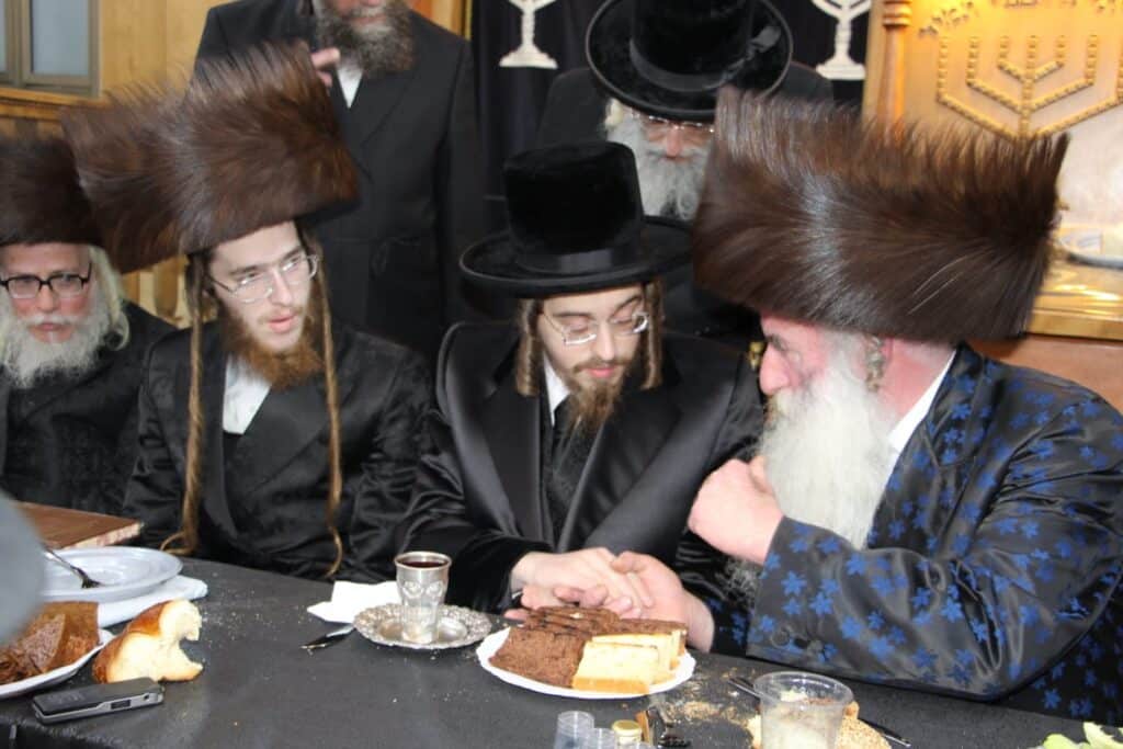 שבע ברכות לנכד האדמו"ר מגרליץ