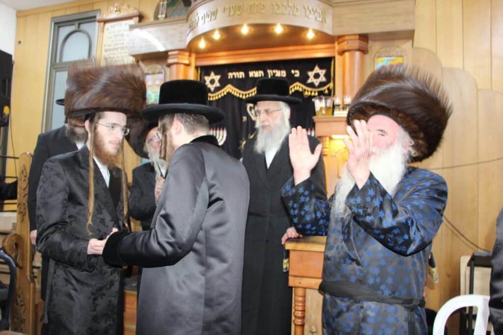 שבע ברכות לנכד האדמו"ר מגרליץ