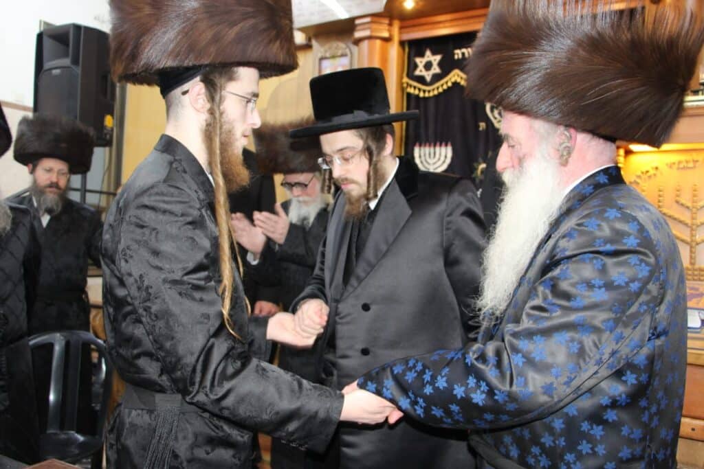 שבע ברכות לנכד האדמו"ר מגרליץ