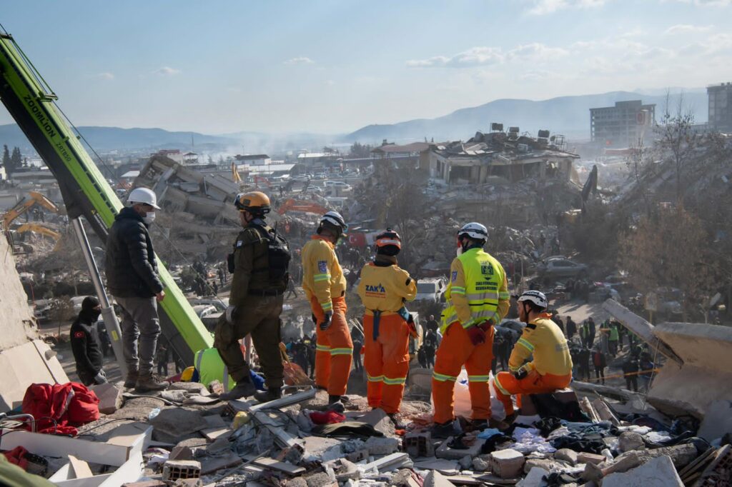 נתניהו שיבח את המתנדבים של זק"א שחזרו מטורקיה